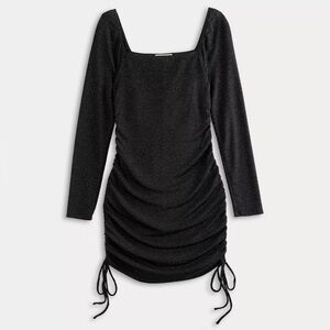 Live to Be Spoiled Juniors Sparkle Ruched Dress XXL